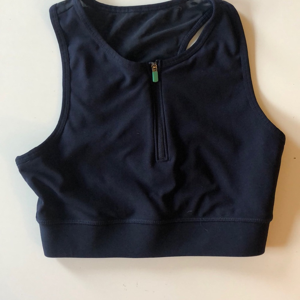 Longline sports bra
